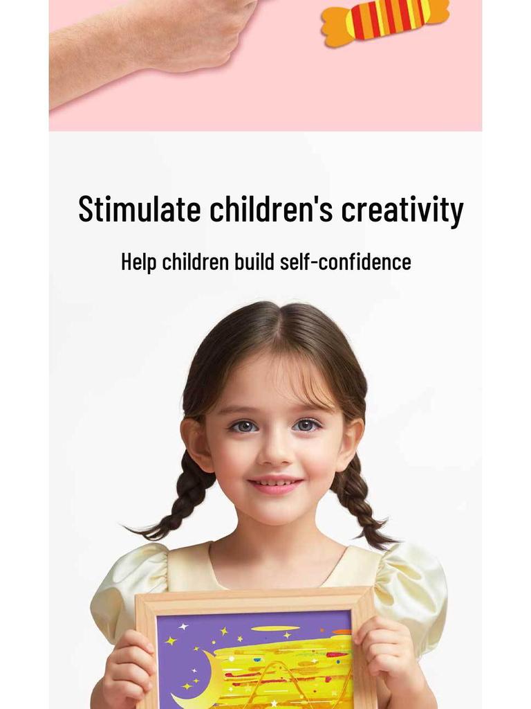 Kids' Rainbow Scratch Art DIY Pointillism Bookmarks & Postcards