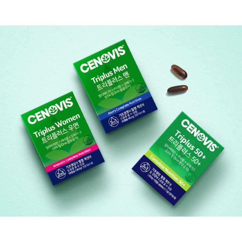 Cenovis Triplus 50 Plus 1305 мг, 90 таблеток, 1 шт.