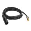Кабель XLR папа-папа 22 AWG Бескислородная медь Экранированный Кабель XLR папа-папа для микрофона для микширования