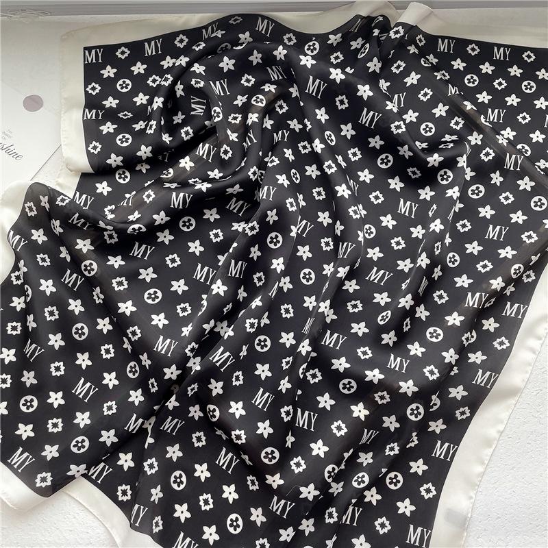 70 * 70 см новый шелковый маленький квадратный шарф для защиты шеи женщин профессиональный шарф универсальный шарф для волос шарф