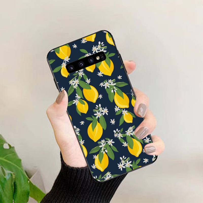 Летние зеленые листья фрукты лимон Чехол для телефона для Samsung A51 A30s A52 A71 A12 для Huawei Honor 10i для OPPO vivo Y11 чехол