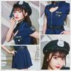 Clearstone GLOWHOLIC Heart Police Cosplay Size Costume, M, Navy, Halloween, Women's