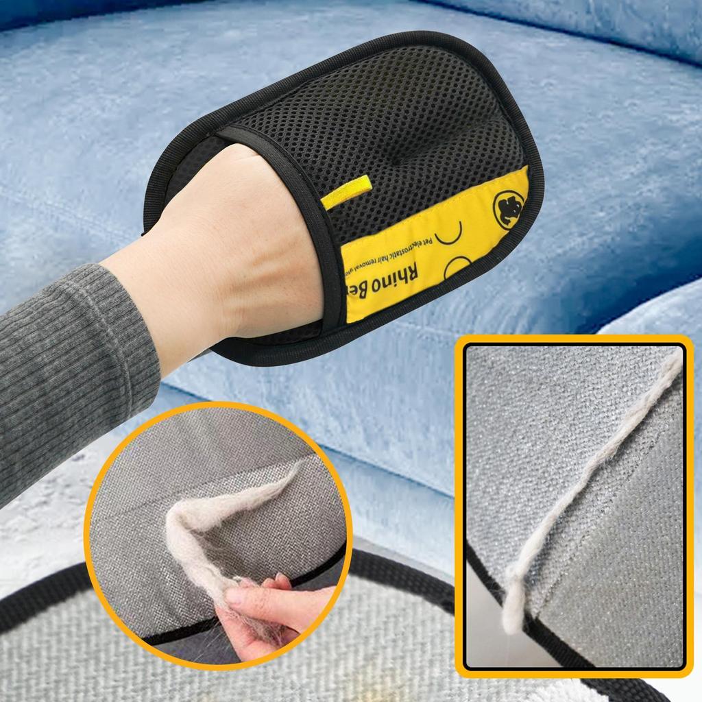 2 шт. Перчатки для удаления шерсти домашних животных от статического электричества Перчатки для удаления шерсти кошек Липкий ролик для удаления шерсти Перчатки для удаления шерсти домашних животных Средство для чистки