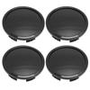 4 шт. Колпаки на центр колеса 75 мм Внешний диаметр Устойчивые к царапинам и дождю Отличная герметизация для автомобилей Черный