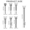 Round Square HexagonTips Bushing Hammer Head Electric Flower Hammer Head  Concrete Demolition