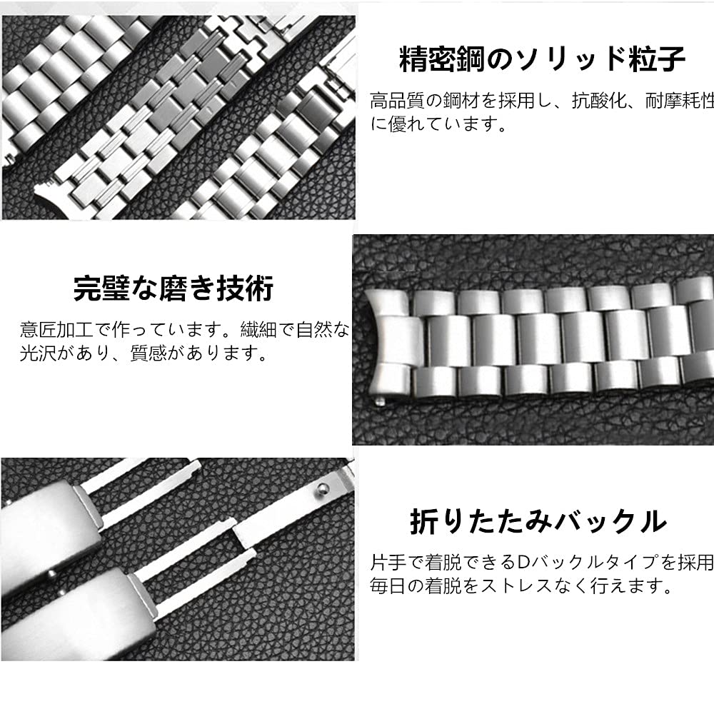 [Nywing] Ремешок для часов OMEGA 20 мм 22 мм SEAMASTER Ремешок для часов Omega Металлический ремешок Нержавеющая сталь Резиновый ремешок Водонепроницаемый D-образная застежка Запасной ремешок W