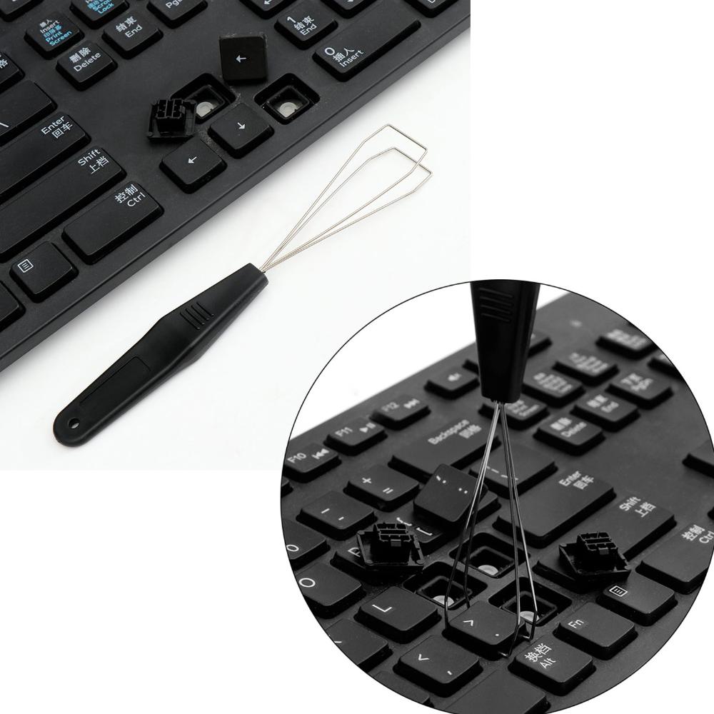 New Simple Mechanical Metal Cleaning Tool Key Cap Puller Keyboard Remover