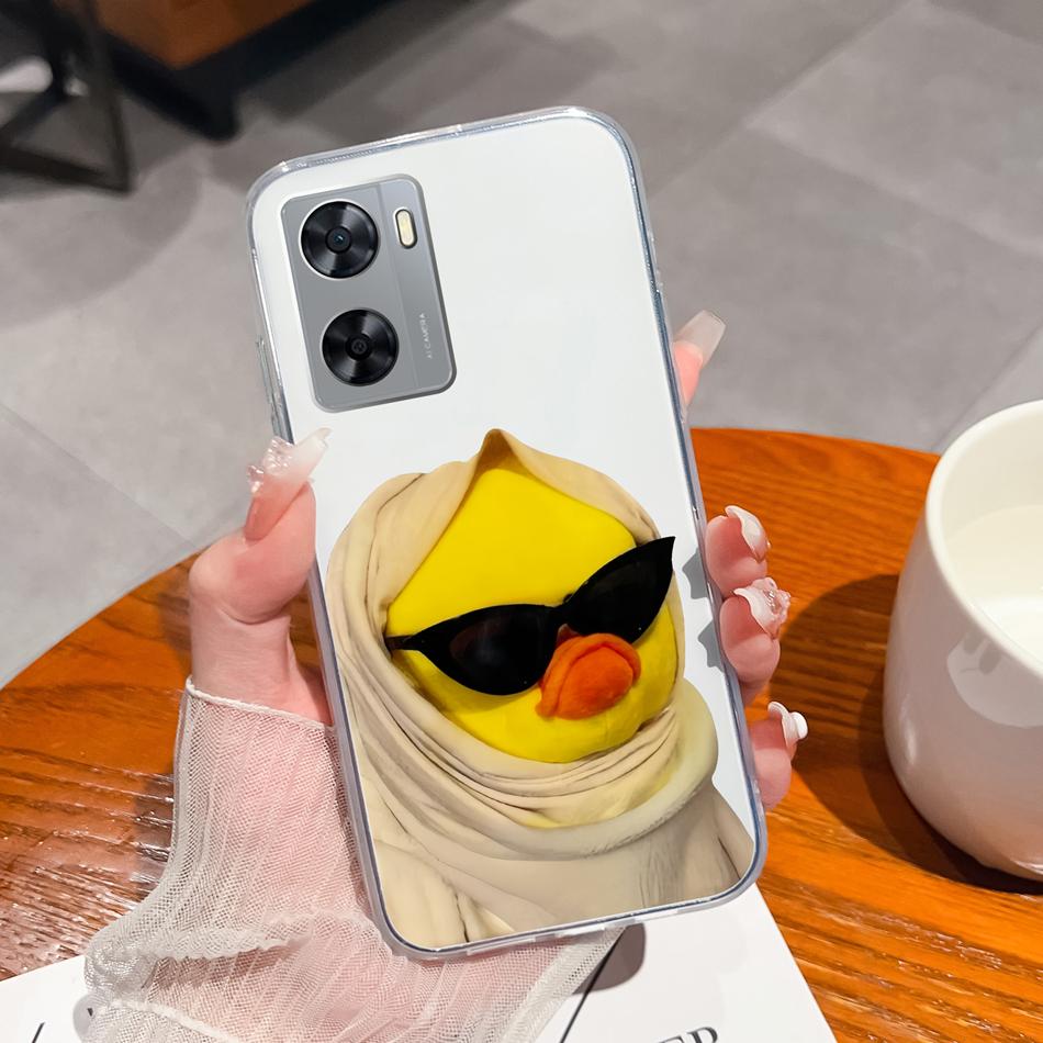 For Oppo A77 A77S Phone Case Colorful Flowers Patterns Back Cover For OppoA77 A77 S 2022 Soft TPU Transparent Silicone Bumper