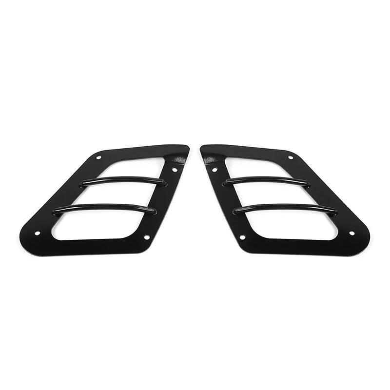 SHINEKA Front Turn Signal Lamp/Headlight/Wheel Eyebrow Light Protection Guard Decoration Cover for Jeep Wrangler TJ 1997-2006
