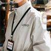 Унисекс рабочая куртка с индивидуальной вышивкой для групповых экспедиций - Весенне-осенний стиль