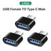 Type C to USB Adapter 3.0 USB-C 3.1 Male OTG A Female Data Connector For MacBook Pro iPad Mini 6/Pro MacBook Air Type C Devices 3
