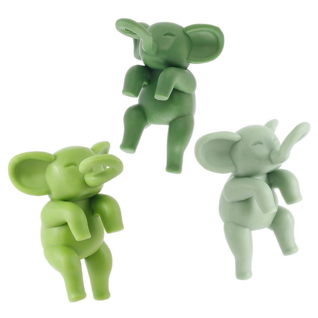 3Pcs Elephant Shape Flower Support Flower Supporter Decorative Flower Propagation Buddy for Sprouts Stems Shoots and Cuttings