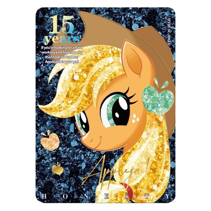 Genuine My Little Pony Card Friendship Eternal 6 7 8 Huiyue Series SC SLR SGR UR Cute Princess Anime Collectible Cards Toy