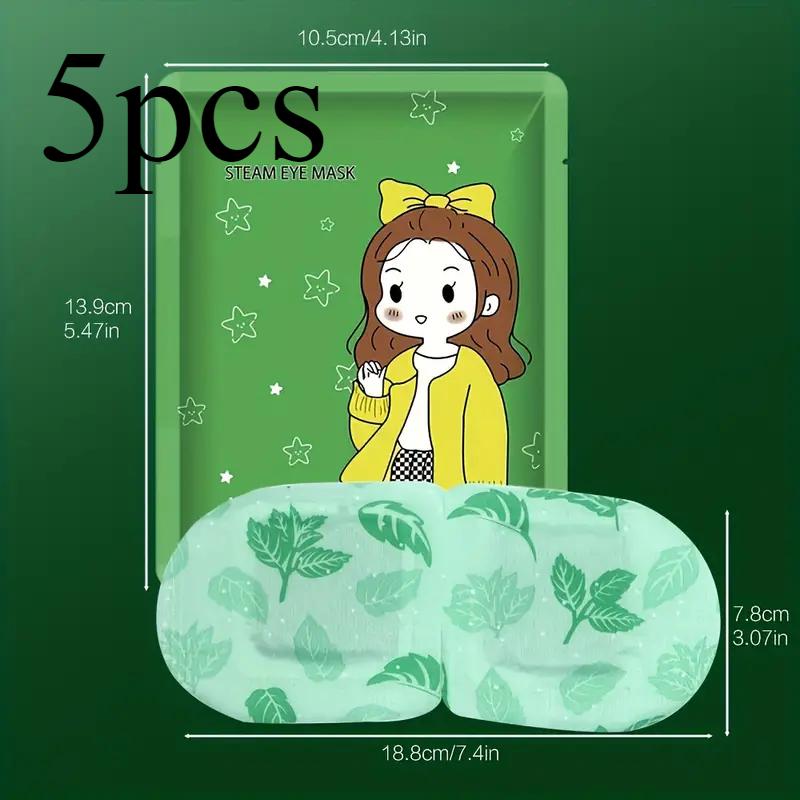 5/10 шт. Паровая горячая компрессионная маска для глаз с ароматом лаванды, успокаивающая паровая маска для глаз, паровая маска для глаз, успокаивающая лавандовая маска для глаз, паровая маска для глаз