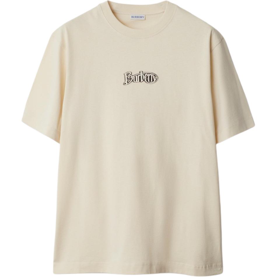 Burberry logo appliqué cotton t-shirt 80975321