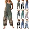 Womens Casual Overalls Jumpsuits Adjustable Straps Sleeveless Summer Cute Comfy Rompers With Pocket
