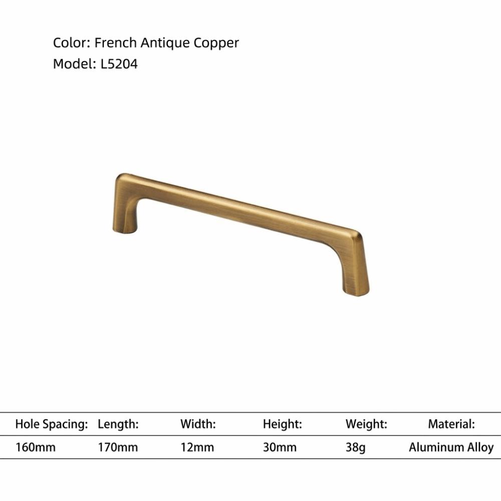 French Cabinet Handles Antique Bronze Furniture Knobs New Wardrobe Handles Drawer Hardware