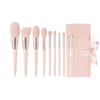 11pcs Professional Cosmetic Brushes Set Soft-bristled Brush Foundation Brush Eyebrow Eyelash  Women