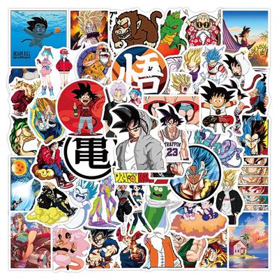 Набор Наклеек Dragon Ball Милые Аниме Dragon Ball Водонепроницаемые Милые и Стильные Манга Наклейки для DIY Воды Подходит для и 50 Штук - Наклейки, Декали,