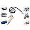 Dial Meter Tire Inflation Gauge Tire Repair Pressure Monitoring Tester Inflator Pump  Motorcycle