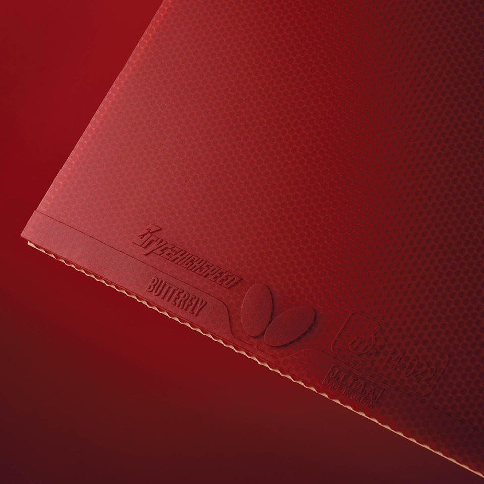 Butterfly TAMASU Table Tennis Rubber Blythe High Speed 05950 Red (006)