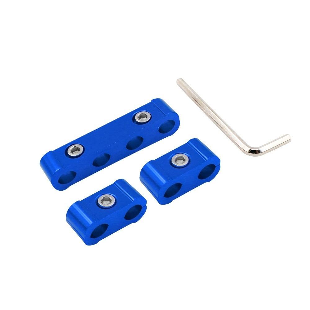 3pcs Cable Management Spark Plug Wire Dividers Three Dividers Spark Plug Wire Clamp Car Maintenance