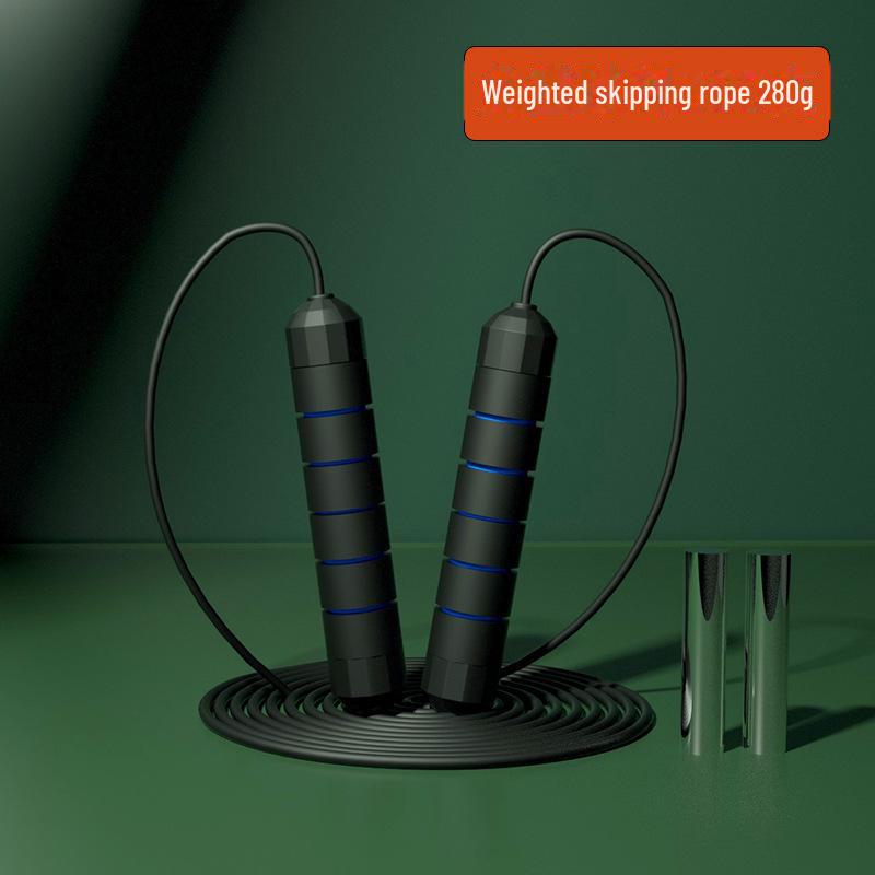 Скакалка с двойным подшипником и утяжелением для взрослых и студентов — идеально подходит для занятий фитнесом и подготовки к экзаменам в старших классах