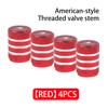 For Toyota ad114Pcs Car Styling Wheel Tire Valve Caps Tyre Stem Covers Decoration Accessories For Toyota Harrier Vellfire Prius Voxy Corolla