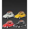 Travel Version 1/32 Beetle Alloy Classic Car Model Diecasts Metal Retro Vehicles Car Model Simulation Sound Light Kids Toys Gift
