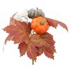 Realistic Pumpkin Maple Leaf Bundle DIY Artificial Pumpkins  Thanksgiving & Halloween Decor