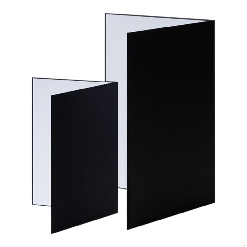 2 шт. светоотражателей для фотографий из картона, складные, многофункциональные, вращение на 360°