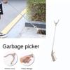 40 Cm Garbage Collection Tool Stainless Steel Trash Clamp Pick Up Tool Garbage Clip Outdoor