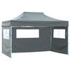 VidaXL Foldable Reception Tent with 3 Walls Garden Gazebo Patio Gazebo Terrace Pavilion Outdoor Awning 48896
