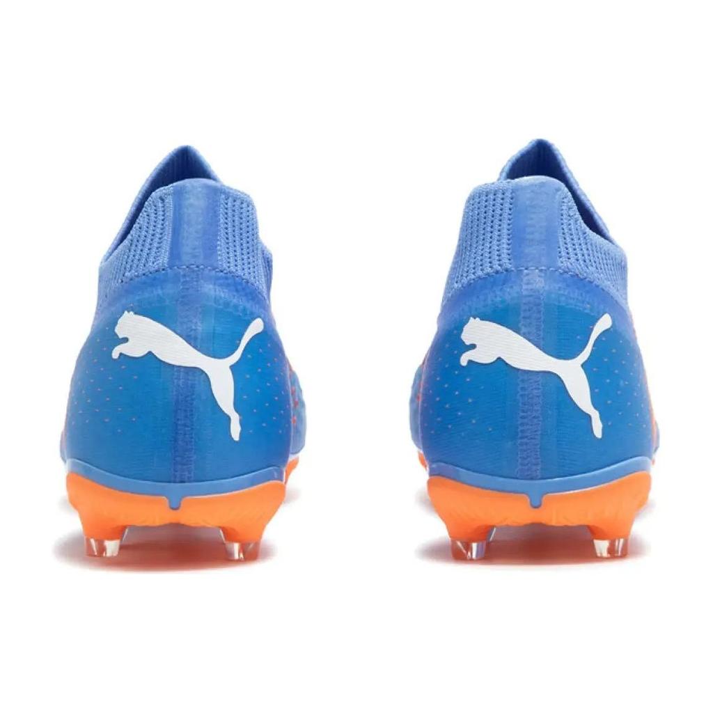 Puma Future Match FG/AG Supercharge Pack — Мужские кроссовки Blue Glimmer White Ultra-Orange 107180-01