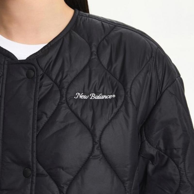 New Balance Утепленная квалификационная куртка средней длины Nbnqe4w912 19