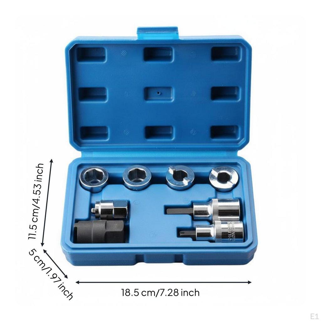 8 Pieces Chassis Strut Removal Kit Various Sizes shock absorbers Mount Remover Easy to Operate