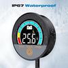 Battery Monitor 12V 24V 36V 48V 60V 72V 84V with Backlight Battery Voltmeter-A