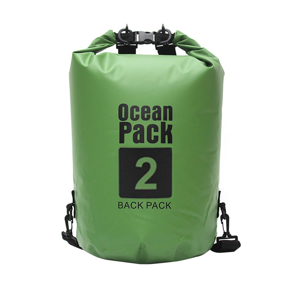 2L/3L/5L/10L/15L ПВХ водонепроницаемый сухой мешок карман для дайвинга на открытом воздухе складной мешок для хранения пляжный плавание сумка рафтинг река океан рюкзак