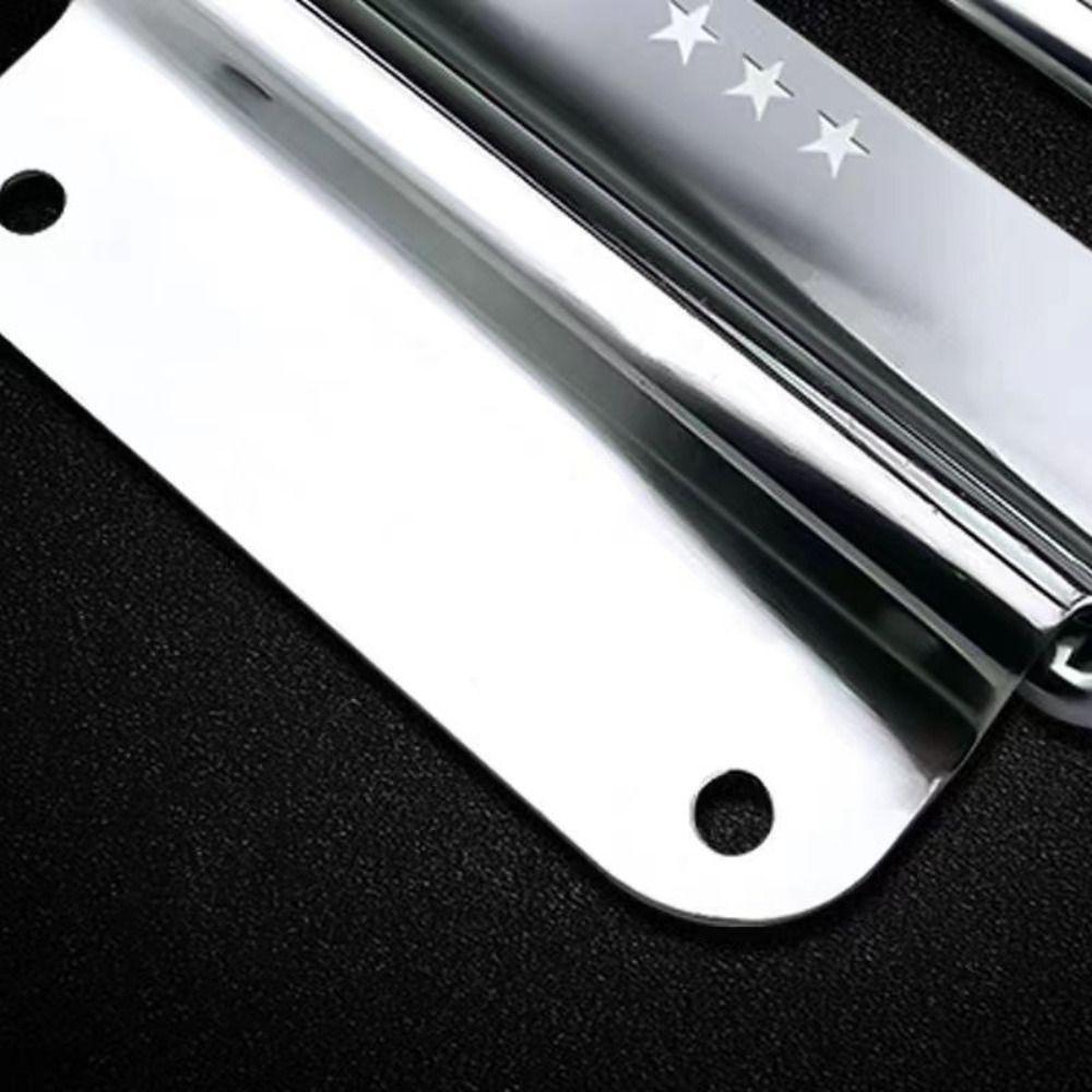 Складная ручка ящика шкафа, серебряная ручка деревянной коробки, прочная простая дверная ручка