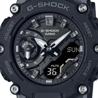 Casio G-Shock GMA-S2200-1AJF Среднего размера Аналогово-цифровые Женские часы Черные Ударопрочные