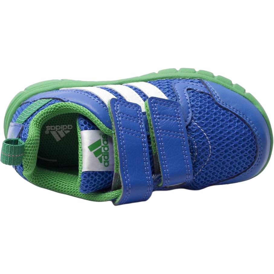 Adidas Sta Fluid 3 Cf I Модные Универсальные Нескользящие Балансирующие Низкие Кроссовки для Ходьбы Детская Обувь Синий B23931