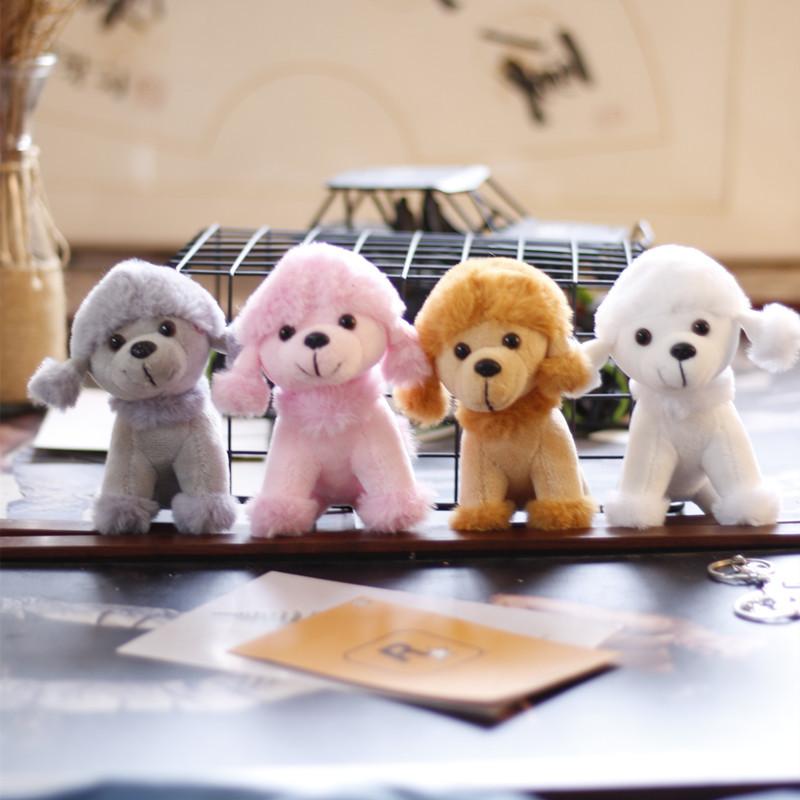 Cute Ins Poodle Dog Pendant Plush Toy Dog Dog Teddy Dog Bag Hanging Keychain