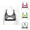 Women's Mesh See Through Bra Tops Sheer Fishnet Bralette Lingerie Tank Crop Top