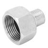 Stainless Steel Hex Head Reducer Pipe Connector Fitting Male Thread G1/2in Female Thread G1in