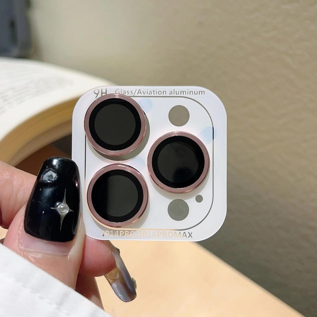 Полная защита объектива камеры для iPhone 14 Plus 11 15 Pro Max 12 Mini, закаленное стекло, металлическая защитная пленка для объектива, задняя крышка