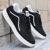 Fashion Men's Casual Comfortable Sports Shoes with Lace Up New Autumn Versatile Casual Comfortable Breathable Board Shoes