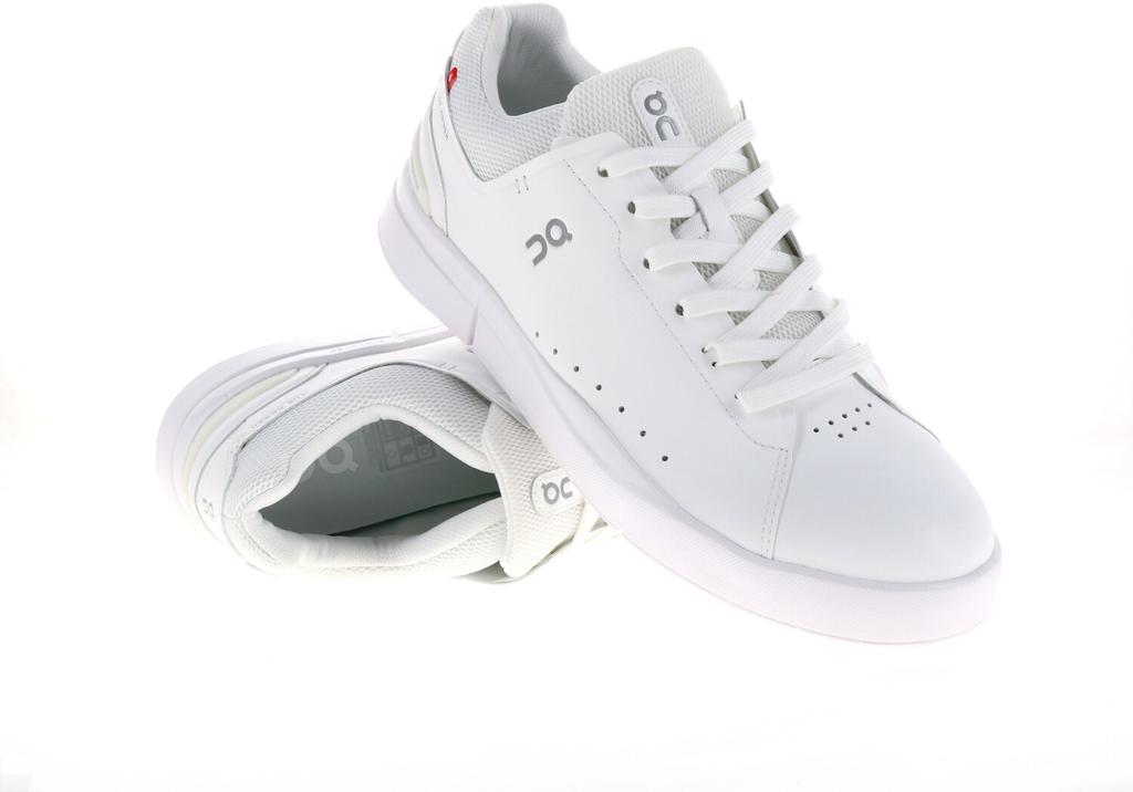 Women's On THE ROGER Advantage Sneakers White Unpainted