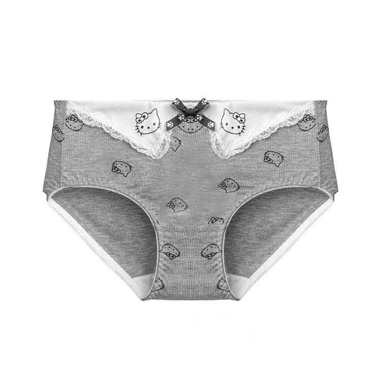 Academy Japanese-Style Cute Sweet 2025 Cotton No-Ride Triangle Panties