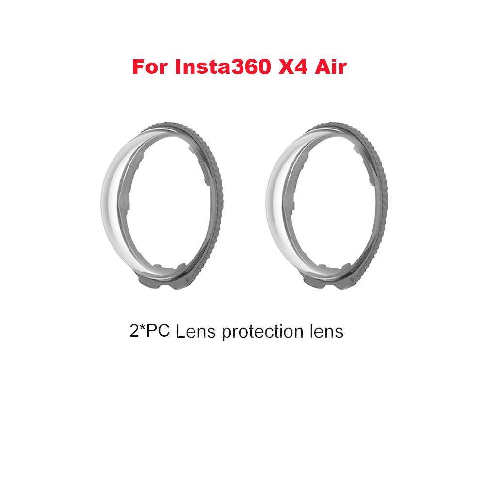 Tempered Glass Film For Insta360 X4 X5 X4 Air Screen Protector Anti-Scratch Lens Guard Cap Protective Kit Camera Accessories