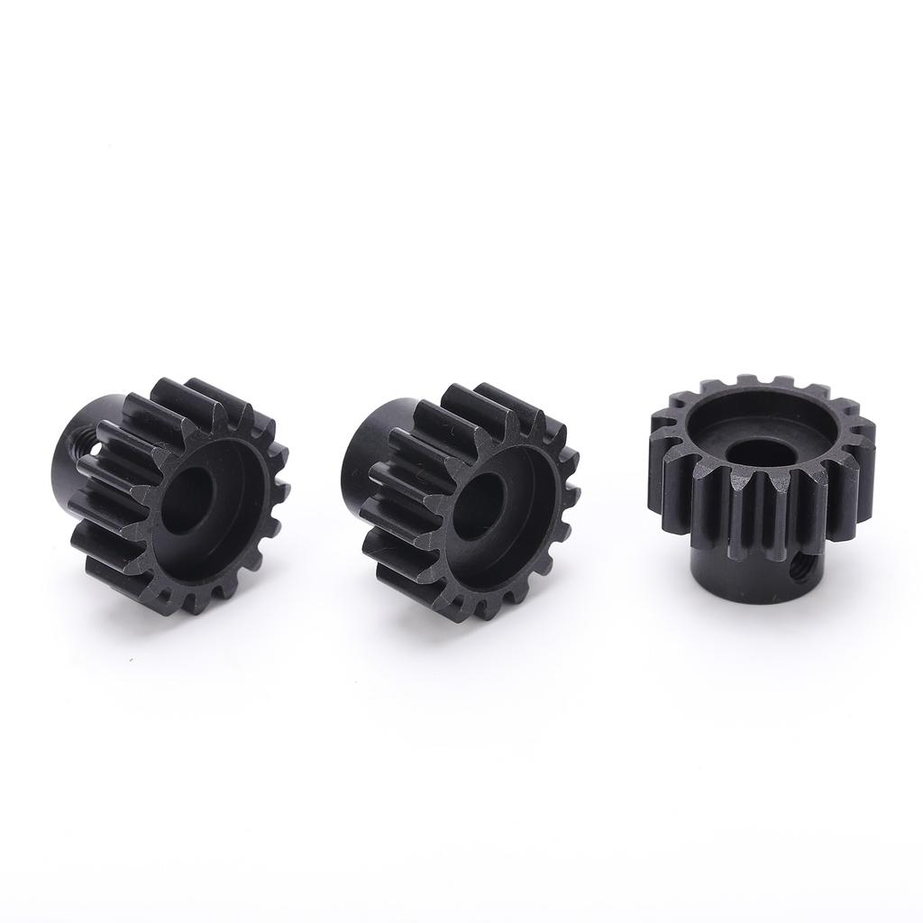 3pcs M1.5 Pinion Motor Gear 16T 8mm Shaft Steel Gear for 16 15 RC Car Brushless Motor